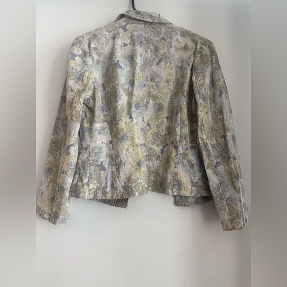 Dries Van Noten Silk And Linen Blend Floral Size 40 - Picture 2 of 4